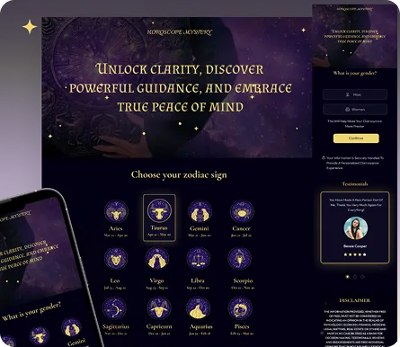 Horoscope Mystery — Charte graphique
